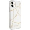 Guess GUHCP12SPCUCHWH iPhone12 mini 5,4 biały/white hardcase Gold Chain Collection
